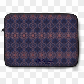Blue Damask Laptop Sleeve - Garment Bag, HD Png Download - damask png