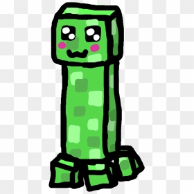 Cute Creeper Minecraft, HD Png Download - creepers png