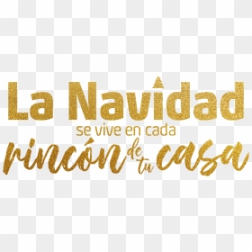 La Decoración Navideña Se Vive En Cada Rincón De Tu - Lazos Navideños Dorados Png, Transparent Png - luces de navidad png