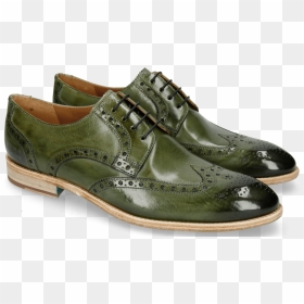 Derby Shoes Bobby 5 Washed Algae - Herren Lederschuhe Grün, HD Png Download - algae png