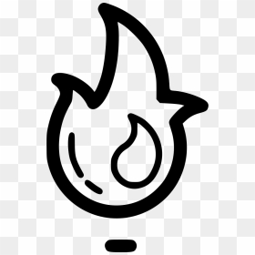 Fire - Illustration, HD Png Download - fire line png