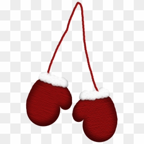 Mittens Clip Art - Mittens On String Clipart, HD Png Download - red string png