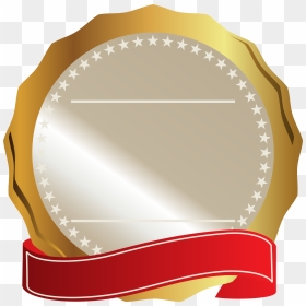 Gold Seal With Red Ribbon Png Clipart Image, Transparent Png - seal of approval png
