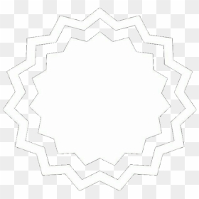 Transparent Circulo Blanco Png - Círculo Zig Zag Png, Png Download - circulo blanco png