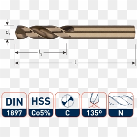 Transparent Silver Line Png - Drill Bit, Png Download - silver line png