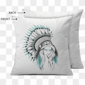 Dailyobjects Indian Headdress - T Shirt Sticker India, HD Png Download - headdress png