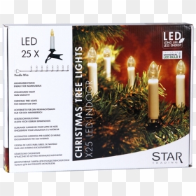 Candle Tree Lights - Star Trading, HD Png Download - luces de navidad png