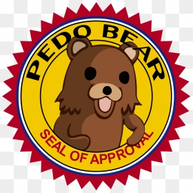 Seal Of Approval Pedobear, HD Png Download - seal of approval png