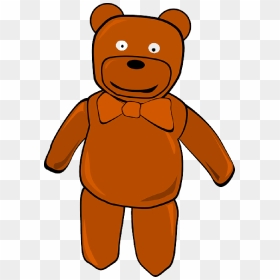 Recreation, Cartoon, Toys, Toy, Teddy, Bear - Teddy Bear Clip Art, HD Png Download - cartoon bear png