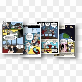 Comic Book Bubbles Png, Transparent Png - comic book bubbles png