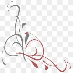 Swirl Clipart Filigree - Vine Clip Art, HD Png Download - vhv