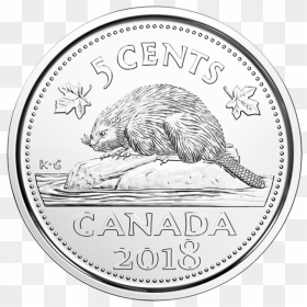 Transparent Money Roll Png - Canadian 5 Cent Coin, Png Download - money roll png
