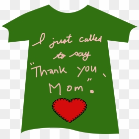 Tshirt Thankyou Mom 02 Clip Arts - Clip Art, HD Png Download - thank you icon png