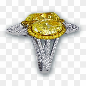 Engagement Ring, HD Png Download - fancy shape png