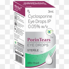 Top Tear Eye Drops, HD Png Download - tear drops png