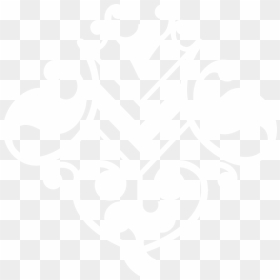 White-flourish Clip Art At Clker - Crest, HD Png Download - white flourish png