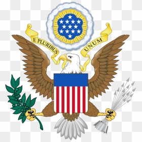Escudo De Armas Ee - United States Coat Of Arms, HD Png Download - bandera de usa png