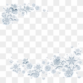 Snowflake Crystal White - Snow Crystal White Transparent Background, HD Png Download - ice crystal png