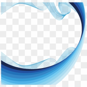 Line Wind Wave Lines Transprent Png Free- - Vector Png Lineas Onduladas Azules, Transparent Png - wave line png