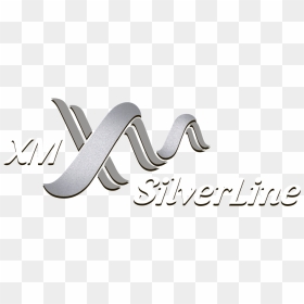 Calligraphy, HD Png Download - silver line png
