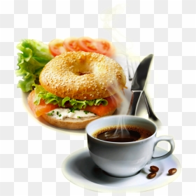 Coffee Cup Png Hd, Transparent Png - bagels png
