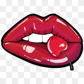 Tongue, HD Png Download - lip print png