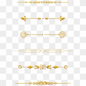Gold Vintage Ornate European Png And Psd - Parallel, Transparent Png - ornate png