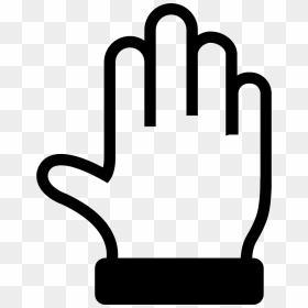 Hand Stopping Gesture - Icon Hand Png, Transparent Png - stop hand png