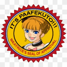 View Samegoogleiqdbsaucenao Beatoseal , - Beatrice Seal Of Approval, HD Png Download - seal of approval png