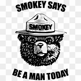 Smokey Bear Logo Png , Png Download - Smokey Bear Logo, Transparent Png - smokey the bear png