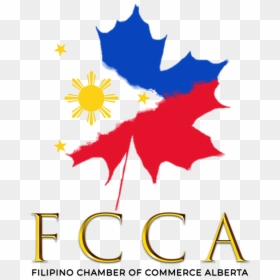 Fcca Logo 3 1 Final Resize - Maple Leaf Symbols Of Canada, HD Png Download - filipino flag png