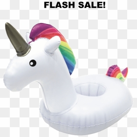 *flash Sale* Mini Unicorn Cupholder - Unicorn Floaty Png, Transparent Png - flash sale png