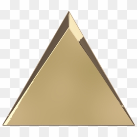 Gold Triangle Png - Triangle Gold, Transparent Png - gold triangle png