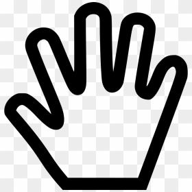 Hand Move Stop - Hand Move Icon Svg, HD Png Download - stop hand png
