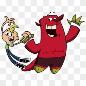 Jimmy Two Shoes Jump - Cartoon, HD Png Download - jump png