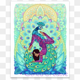 Illustration, HD Png Download - yoga pose png