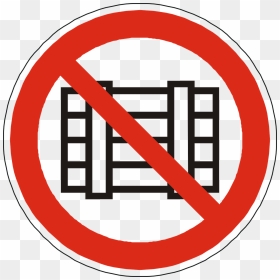 Storing Placing Prohibited Free Photo - Nichts Abstellen Oder Lagern Schild, HD Png Download - not allowed sign png