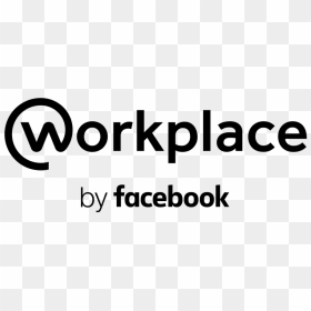 Workplace From Facebook Lock Up Black Png - Workplace By Facebook Logo, Transparent Png - facebook black png