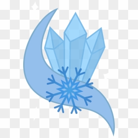 Vector Crystal Illustrator - My Little Pony Crystal Cutie Mark, HD Png Download - ice crystal png