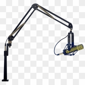 Black & Chrome - Oc White Mic Arm, HD Png Download - gold mic png