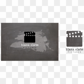 Blank Slate Pictures - Monochrome, HD Png Download - film slate png