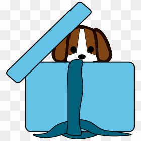 Beagle In A Box Clip Arts - Puppy In A Box Clipart, HD Png Download - beagle png