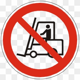 Vehicle Handling Prohibited Forbidden Free Photo - Warehouse Safety Clipart, HD Png Download - not allowed sign png