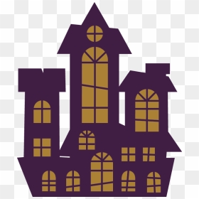 Free Online Halloween Castle Houses Buildings Vector, HD Png Download - castle vector png
