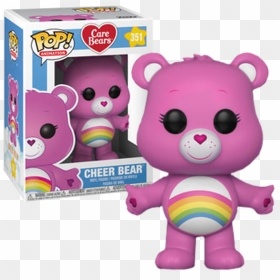 Cheer Bear Pop Vinyl Figure - Funko Pop Care Bears Cheer, HD Png Download - care bears png