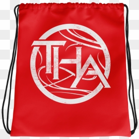 Image Of Tha Draw String Bag - Drawstring, HD Png Download - red string png