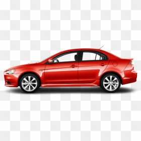 Lancer 2013 Side View, HD Png Download - car png side