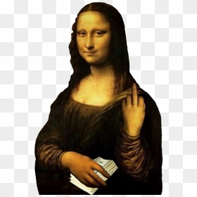 Mona Lisa Transparent Background , Png Download - Mona Lisa Meme, Png Download - mona lisa png