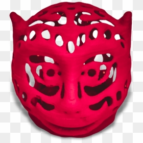 3d Print Object - Mask, HD Png Download - lip print png