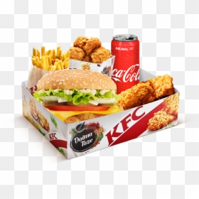 Fast Food Restaurant Kfc Hamburger Junk Food - Kfc Hamburger, HD Png Download - fast food png